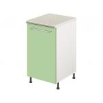 Тумба кухонная напольная со столешницей MODERN ALTO 500*600*850 фисташковый глянец - Изображение 2