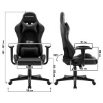 Игровое кресло Престиж, цвет черный - Изображение 7