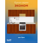 Тумба - подстолье с нижней полочкой, под кухонную мойку Эконом 50*60*82 Орех - Изображение 4