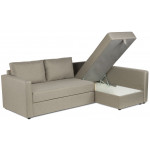 Диван трехместный с угловой секцией Вало ДП Malmo 16 (beige-grey) LA - Изображение 2