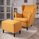 Пуф Киркас Twist 10 (yellow-orange) - Изображение 4