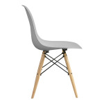 Кухонные стулья Ergozen Eames DSW Pro (4 шт комплект) Серый - Изображение 2