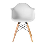 Комплект кухонных стульев Ergozen Eames DAW Pro 2 шт - Изображение 6