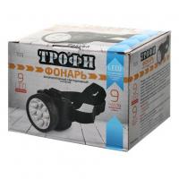 Фонарь аккумуляторный светодиодный налобный ТРОФИ 9 LED TG9