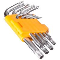 Набор ключей ЕРМАК TORX-профиль 9 предметов (50х3 мм-125х9 мм)