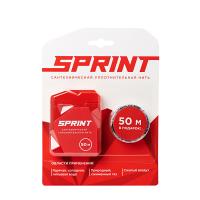 Уплотнительная нить Sprint 50м бокс + 50 м катушка (подарок), блистер