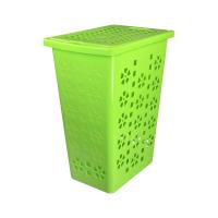 Корзина для белья "Виолетта" 30 л, зелёный