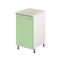 Тумба кухонная напольная со столешницей MODERN ALTO 400*600*850 фисташковый глянец