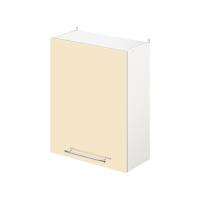 Шкаф настенный кухонный с полкой 500*300*720 MODERN ALTO ваниль глянец