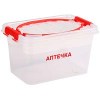 Контейнер "Аптечка" 7,0 л прямоугольный со вставкой