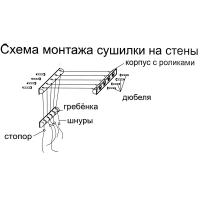 Сушилка для белья ЭКОНОМ