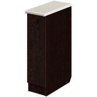 Тумба-шкаф бутылочница с выдвижным механизмом (ЛДСП) Эконом 200*600*850 Венге