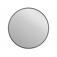 Зеркало Cersanit ECLIPSE smart 80x80 с подсветкой круглое черная рамка