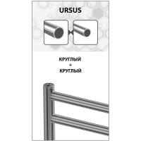 Полотенцесушитель электрический Lemark Ursus LM72607E П7 500x600, левый/правый
