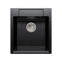 К-т: Тумба металл / ЛДСП LOFT Fantasy со столешницей (Дуб кр.зол.) 600*600*800, 1п. (Дуб кр.зол.); мойка врез. иск. гранит; смеситель
