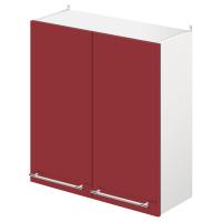 Шкаф настенный кухонный с сушкой для посуды 600*300*720 MODERN ALTO красный глянец