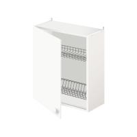 Шкаф настенный кухонный с сушкой для посуды ШС-500 *300*630 Белый