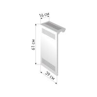 Экран для радиатора "Delta-Max" 61*39*16 Белый