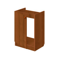 Тумба - подстолье с нижней полочкой, под кухонную мойку Эконом 50*50*82 Дуб