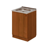 Тумба под кухонную мойку Эконом, подстолье с нижней полочкой 50*60*82 Дуб