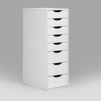 Ингар 8 комод 36x102x53, белый
