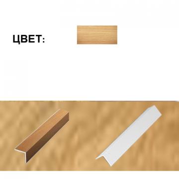 Угол с тиснением Rico Moulding текстурный 20*20*2700 №155 (бук натуральный) - Изображение 1