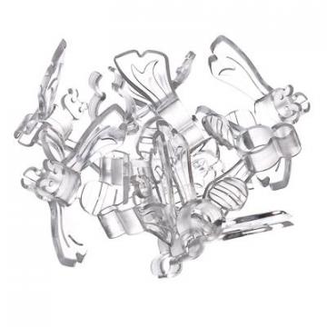 Набор клипс Пчелка для поддержки растений, 10 шт, поликарбонат, ПИ-18ТХ - Изображение 1