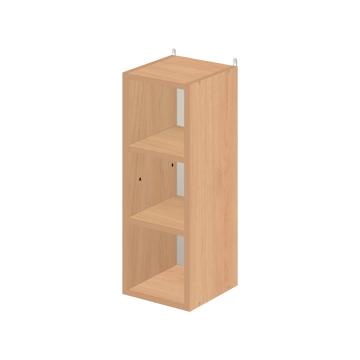 Шкаф навесной открытый с 2 полками Эконом 200*300*630 (бук) - Изображение 1