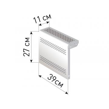 Экран для радиатора "Delta-Max" 27*39*11 Белый - Изображение 1